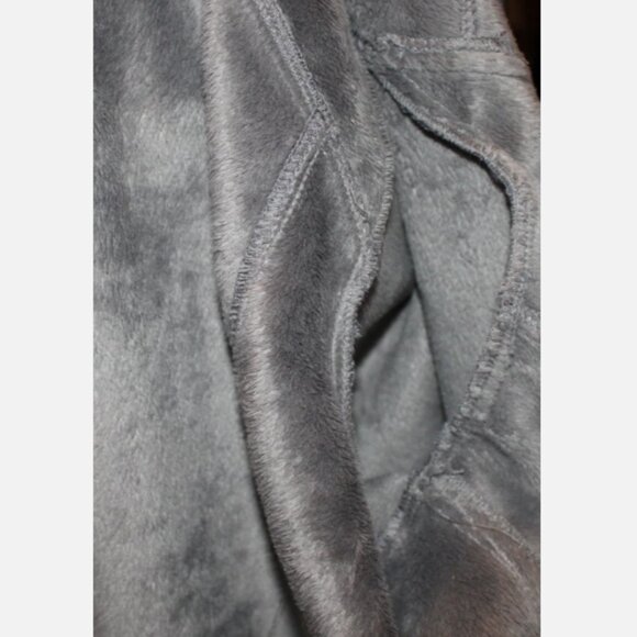 ZeroXposur Jacket 1X Fleece Lined Removable Hood Zip Pockets Gray Lightweight - Picture 8 of 10